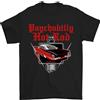 Gildan T-Shirt Psychobilly Hot Rod Dragster Da Uomo 100% Cotone