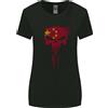 Gildan T-Shirt Da Palestra Con Teschio Cinese Per Donne A Taglio Più Ampio