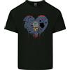 Gildan Love Flag Guam Calcio Uomo Maglietta Leggera In Cotone