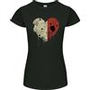 Gildan Love Malta Flag Maltese Day Calcio T-Shirt Donna Taglio Petite