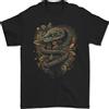 Gil dan Pagana Serpente IN Un Gotico Albero T-Shirt 100% Cotone