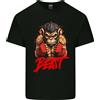 Gildan T-Shirt Bambino Muay Thai Beast MMA Boxing Maniche Corte Nero, Cotone