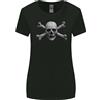 Gildan The Jolly Roger Teschio Pirati Vela Marinaio Donna più Ampia Taglio T-Shirt
