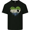 Gildan Love Sierra Leone Bandiera Leonian Giorno Calcio Uomo Cotone Leggero T-Shirt