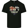 Gildan Love Flag Ajaria Maglietta Calcio Bambini Ragazzi Ragazze