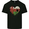 Gildan Love Bandiera Dell'Oman Omani Day Calcio T-Shirt Leggera In Cotone