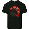 Gildan A Fantasia Dragon con Una Città Sullo Sfondo T-Shirt Bambini