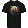 Gildan T-Shirt In Cotone Leggero Fantasy Fire Dragon 4 Per Uomini