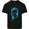 Gildan Energy Skull Heavy Metal Rock Music Biker T-Shirt Per Bambini