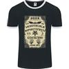 Fruit of the Loom Ouija Board Voodoo Demoni Spiriti Halloween da Uomo Ringer Fotl