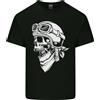 Gildan Biker Outlaw Moto Teschio Uomo Maglietta In Cotone