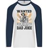 Fruit of the Loom Father's Day Giorno Papà Scherzo Divertente Cowboy Poster Uomo L/S T-Shirt