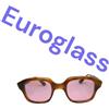 Euroglass Occhiali da sole uomo EUROGLASS anni 80 plastica marrone piccolo italia