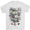 Gil dan Dog Fight Parodia Airforce Raf Divertente T-Shirt 100% Cotone