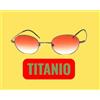 DKNY Occhiali da sole uomo vintage anni 90's metallo made italy donna titanio dkny