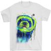 Gil dan Un Ferret Acquarello T-Shirt 100% Cotone,