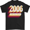 Gildan Retro 20° Compleanno Originale 2006 T-Shirt Uomo 100% Cotone