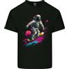 Gildan Astro Pattinatrice Astronauta Skate Spazio Uomo Cotone Leggero T-Shirt