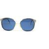 Vintage Occhiali da sole donna vintage anni 80 plastica lente scura blu resistenti