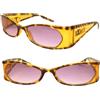 EXALT CYCLE occhiali da sole donna marrone plastica made italy EXALEX vintage