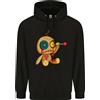Awdis Felpa Con Cappuccio Voodoo Doll Eye Spiriti Maligni Magia Nera Halloween Bambini