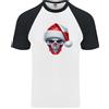 Fruit of the Loom Polonia Natale Teschio Xmas Bandiera Polacca Uomo T-Shirt S/S Baseball