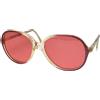 SFEROFLEX occhiali da sole donna vintage anni 80 made italy lente rosa plastica sferoflex