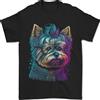 Gildan Una Maglietta Da Uomo Cool Per Cani Yorkshire Terrier Femmina 100% Cotone