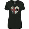 Gildan T-Shirt Donna Love Flag Isole Faroe Calcio Taglio Ampio