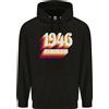 Big On Birthdays Felpa Originale Da Uomo In Cotone All'80% Per Il 80° Compleanno Retro Del 1946