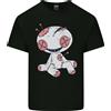 Gildan A Torn Voodoo Bambola Cuore Scuro Magia Halloween da Uomo Cotone Leggero T-Shirt