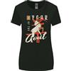 Gildan Anno Della Capra Capodanno Cinese T-Shirt Donna Taglio Ampio