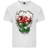 Gildan T-Shirt Per Bambini Muscoli Strappati Bandiera Gallese GYM WALES