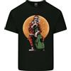 Gildan T-Shirt In Cotone Leggero Da Uomo Con Babbo Natale Che Si Rilassa A Natale