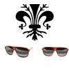 Conte of Florence vintage occhiali da sole uomo 80 Conte of Florence rosso specchio scuro vetro