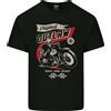 Gildan T-Shirt In Cotone Leggero Per Uomo Motociclista Originale Outlaw