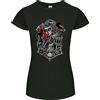 Gildan Death Apple Giorno Dei Morti La Catrina T-Shirt Donna Taglia Petite