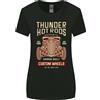 Gildan Thunder Hotrods Hot Rod Dragster Auto T-Shirt Donna Taglio Più Ampio