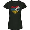 Gildan T-Shirt Donna Taglio Petite Love Flag Nagorno Karabakh