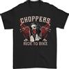 Gildan Choppers Ride To Bike Outlaw Biker Motorcycle Mens T-Shirt 100% Cotone