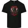 Gildan T-Shirt In Cotone Leggero Per Uomo Con Teschio Elettrico Heavy Metal Rock Music