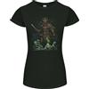 Gildan Guan Yu Dio Cinese Della Guerra Fantasy MMA T-Shirt Donna Taglio Petite