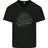 N/A Maglietta In Cotone V-Neck Distressed Per Il 50° Compleanno Fatta Nel 1976