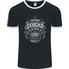 Fruit of the Loom T-Shirt Ringer Uomini Premium Legend 25° Compleanno 2001 FotL