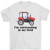 Gil dan Im Outstanding Nel Mio Campo Contadino Trattore T-Shirt 100% Cotone