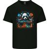 Gildan T-Shirt Bambini Panda Con Ghetto Blaster Anni '80