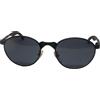 Custom occhiali da sole uomo vintage anni 90 made in italy metallo nero donna CUSTOM