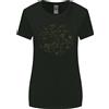 Gildan T-Shirt Donna North Constellations Stelle Spazio Taglio Più Ampio