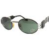 Custom occhiali da sole uomo donna vintage anni 90 metallo ovali made in italy CUSTOM