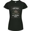 Gildan T-Shirt In Edizione Limitata Per Il 60° Compleanno Del 1966 Donna Taglia Piccola